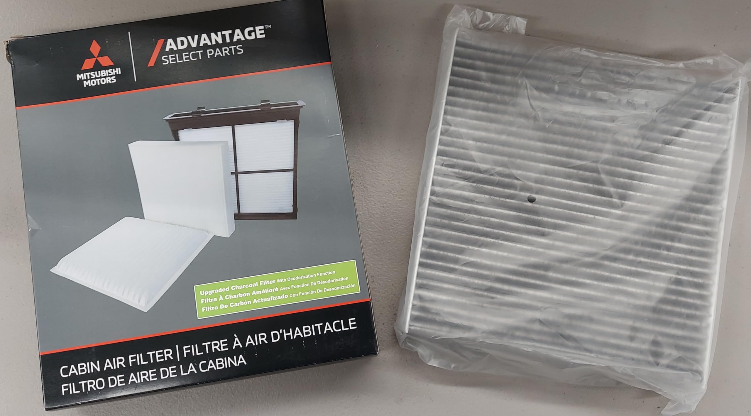 Amazon.com: Genuine Mitsubishi Interior Premium Charcoal Infused